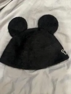 東京ディズニー　バケットハット　ミッキー　黒