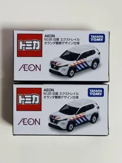 新品　トミカ イオンオリジナル エクストレイル オランダ警察30台セット 新品 トミカ イオン限定NO 85 日産エクストレイルオランダ警察