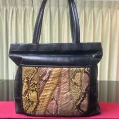 IBIZA パイソン　トートバッグ