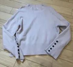 GLOBAL WORKピンクベージュ　セーター M