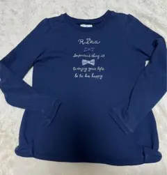 Miki House トレーナー 150 ネイビー