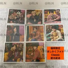 【福岡限定】なにわ男子 ましかくフォト 8枚コンプリートセット 秋