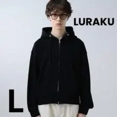 LURAKU One Point double zip-up hoo die