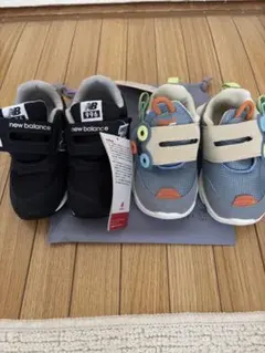 新品未使用　2足 New Balance 996 スニーカー　16㎝　ネイビー