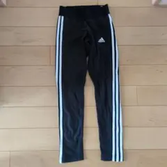 adidas キッズ スパッツ ブラック J/S　155