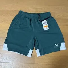 Victor グリーン バドミントンパンツ　サイズMのサムネイル