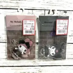 新品 真夜中のメロクロ　アクリルスタンドキーホルダー　アベイル　マイメロ　クロミ