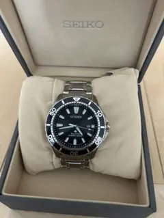 【ほぼ未使用品】CITIZEN エコドライブ ダイバーE168-003FR01のサムネイル