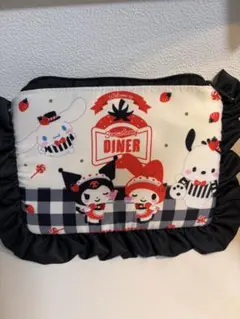 サンリオキャラクター フリルポーチ