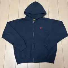 HUMAN MADE ネイビー パーカーのサムネイル