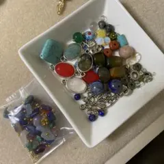 ビーズ・天然石・アクセサリーパーツセット