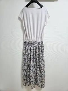 ROPE' PICNIC　ロペピクニック　フレンチスリーブドッキングワンピースのサムネイル
