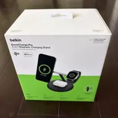 Belkin 3-in-1 Qi2ワイヤレス充電スタンド MagSafe対応