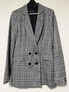 Stradivarius チェック柄ジャケット S