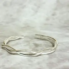 シルバー ブレスレッド バングル メキシカン ヴィンテージ ツイスト