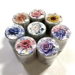 50枚セット 海外PETマステ切り売りセット お花 50-イ-L - メルカリ