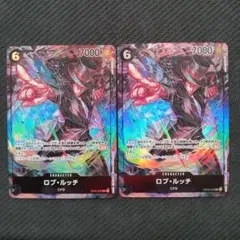 ロブ・ルッチ SR パラレル OP03-092 2枚セット