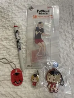 ハイキュー　孤爪研磨　アクスタ　キーホルダー