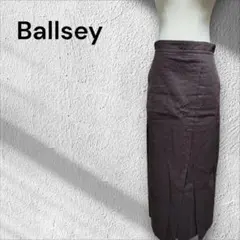 美品Ballsey ダークブラウン タイトスカート 春のサムネイル