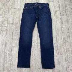 GAP ストレートデニム ダークブルー