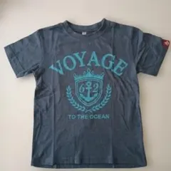 ※訳あり※男の子半袖 Tシャツ140cm夏涼しいトップス薄手紺色系ネイビー