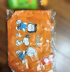 未使用　PEANUTS スヌーピーバッグ オレンジ