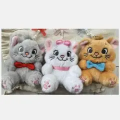 の*♪様 韓国 マリー トゥルーズ ベルリオーズ ぬいぐるみ キーリング 3点