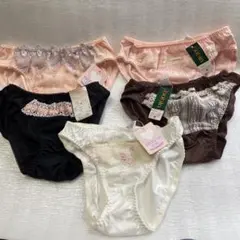 ショーツ5枚セット Mサイズ レース装飾