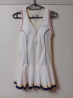 adidas テニススカート ホワイト ワンピース