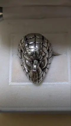 平成レトロ スパイダーマンモチーフリング1６号未使用品