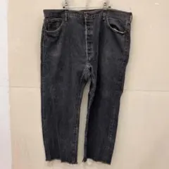 SK10-62 メキシコ製リーバイス501W44ブラックデニムLevi'sメンズ