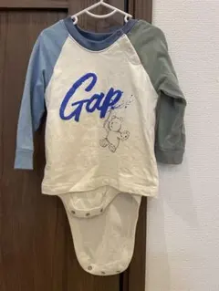 GAP ラグランスリーブロンパース 12-18ヶ月