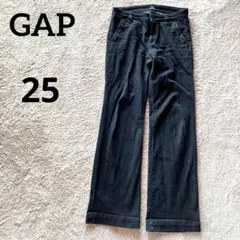GAPギャップ ストレートデニム　インディゴ　ブラック　25インチ