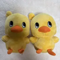 ひよこちゃん ぬいぐるみ 2体セット 日清チキンラーメンキャラクター