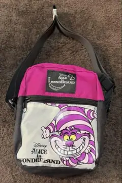 新品　Disney チェシャ猫　ショルダーバッグ