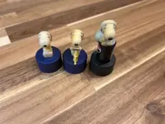 スヌーピー ボトルキャップ フィギュア 3個セット ペプシ おまけ 色褪せあり