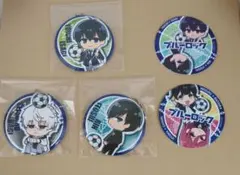 ブルーロック潔世一 凪誠士郎 糸師凛 千切豹馬　 蜂楽廻 ミラー コースター5点