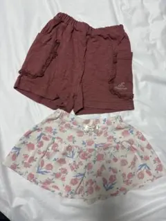 petit main 100cm プティマイン　女の子　キュロット