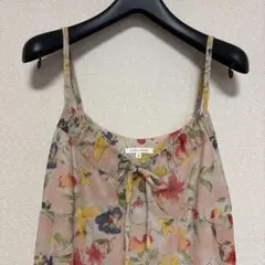 LEST ROSE 花柄キャミソールワンピース