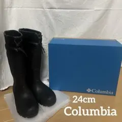 【美品】Columbia ラディーリーフツーレインブーツ ロング丈 24cm