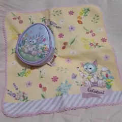 ジェラトーニ　ポーチとハンカチのセット