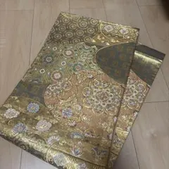 正絹✿正倉院華文 吉祥柄 金糸 唐織 六通柄 袋帯 - メルカリ
