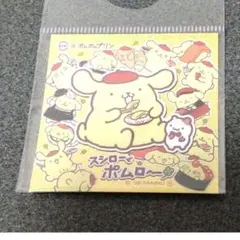 スシロー ポムポムプリン コラボ キラキラステッカー コラボステッカー シール