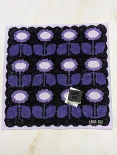 ANNA SUI 花柄タオルハンカチ