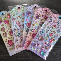 ドリーミーデコシール　魔法　ステッキ　ぷっくり つやつや　マジカル　セット