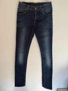 Nudie Jeans ヌーディージーンズ デニムW26 美脚ストレッチスキニーのサムネイル