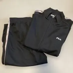 FILA ジップアップジャージ ブラック