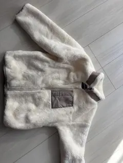 devirock フリースジャケット 120cm クリーム色