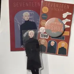 SEVENTEEN 一番くじ　ジョシュア　ジス　アクリルマグネット　缶バッジ他