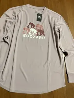 D-エゴザル　egozaru ロンT Tシャツ　長袖　バスケットボール　ピンク